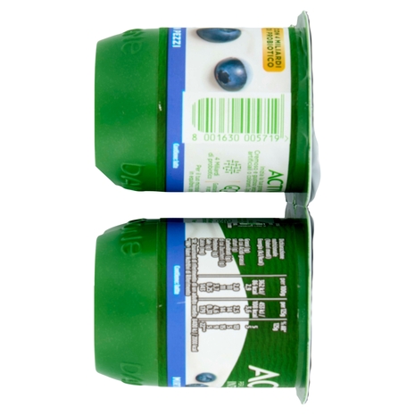 Activia Frutta con Mirtillo in Pezzi, 4x125 g